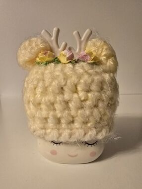 Spring Deer Marshmallow Mug Hat